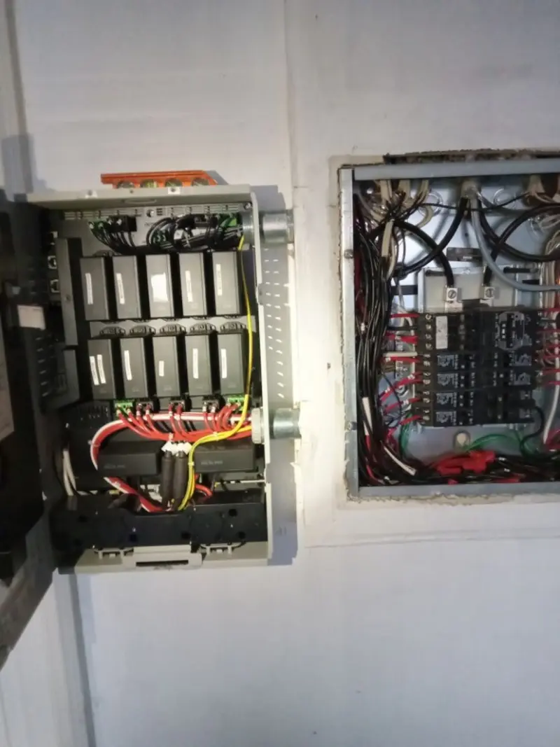 Electrical panel upgrade completed for Commercial Electrician Services in West Manheim